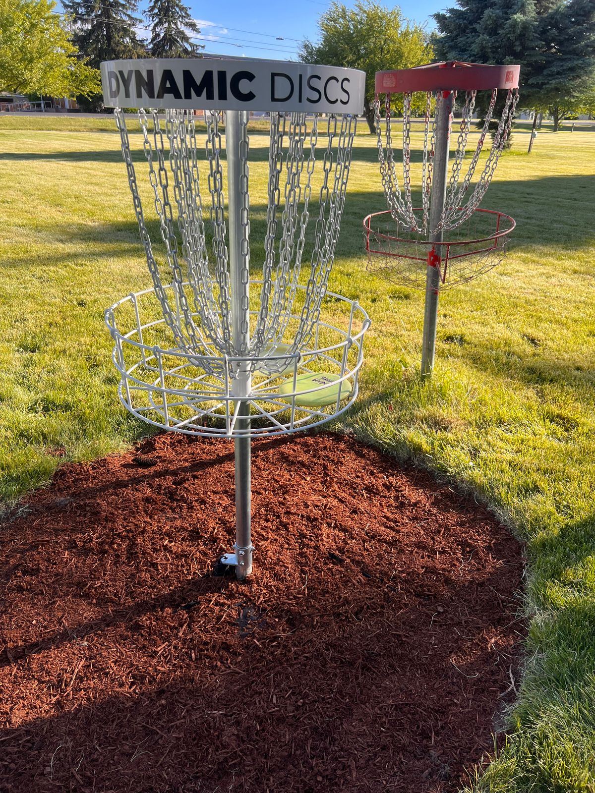 Will be removing old baskets.