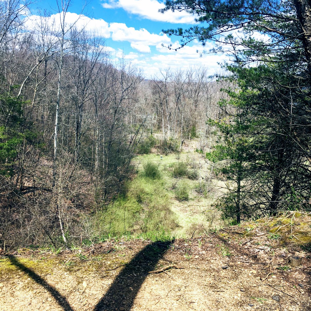 Hole 18 from the top of the world.