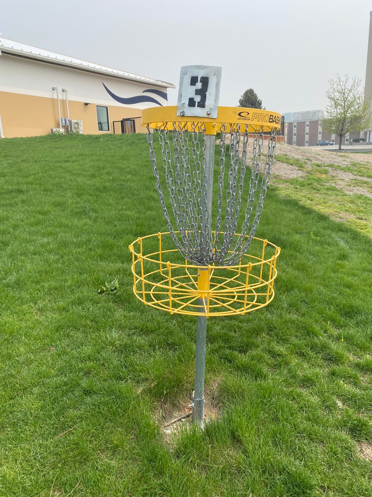 All baskets have numbers on them