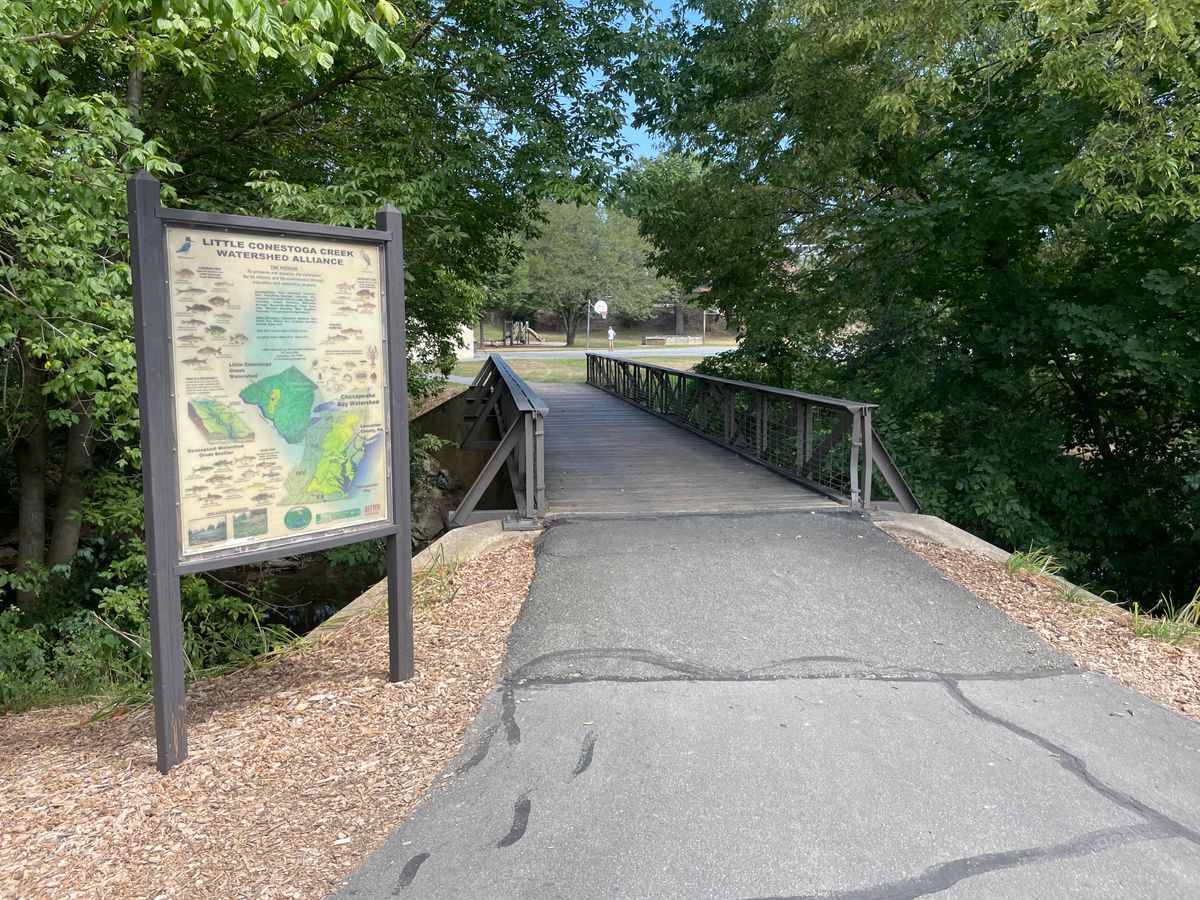 Bridge on hole 1