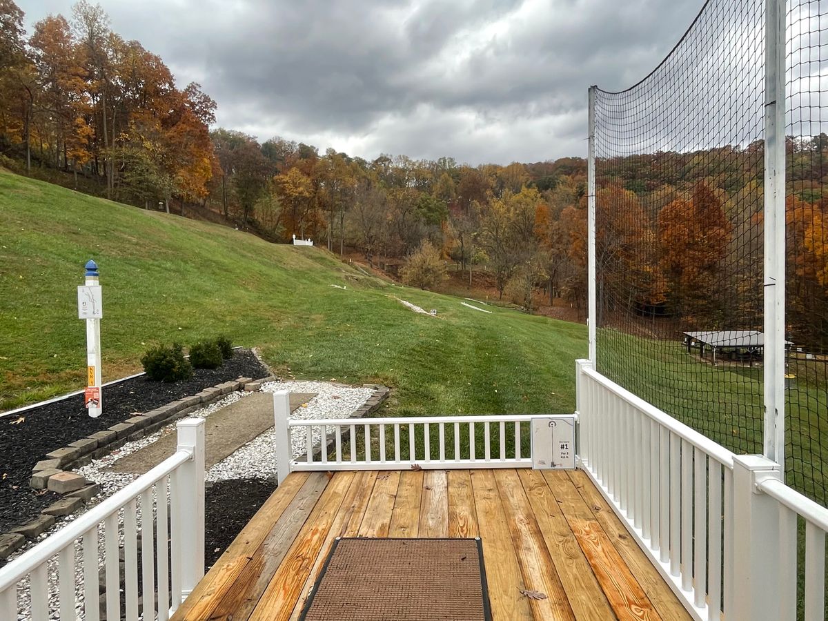 Tee box for hole 1.
