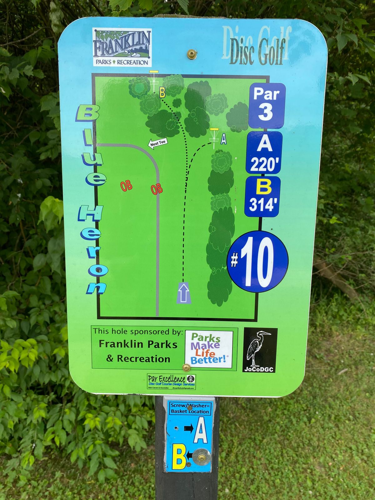 Hole 10 (Sign)
