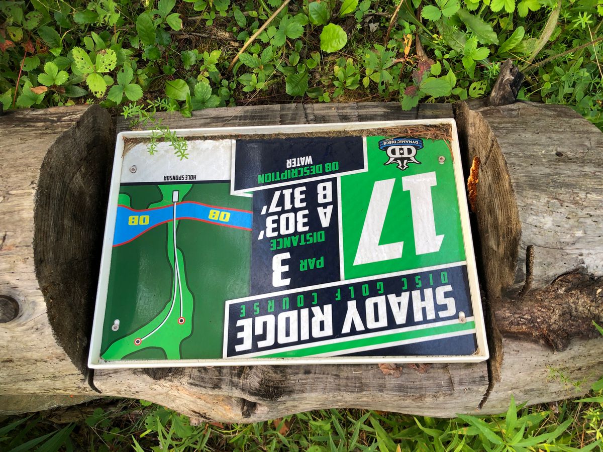 17 Tee sign