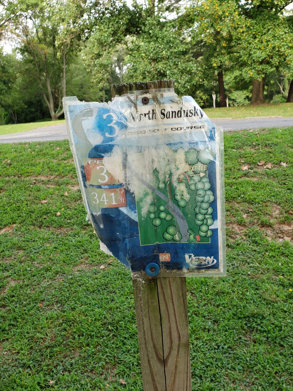 #3 Badly worn Tee Sign