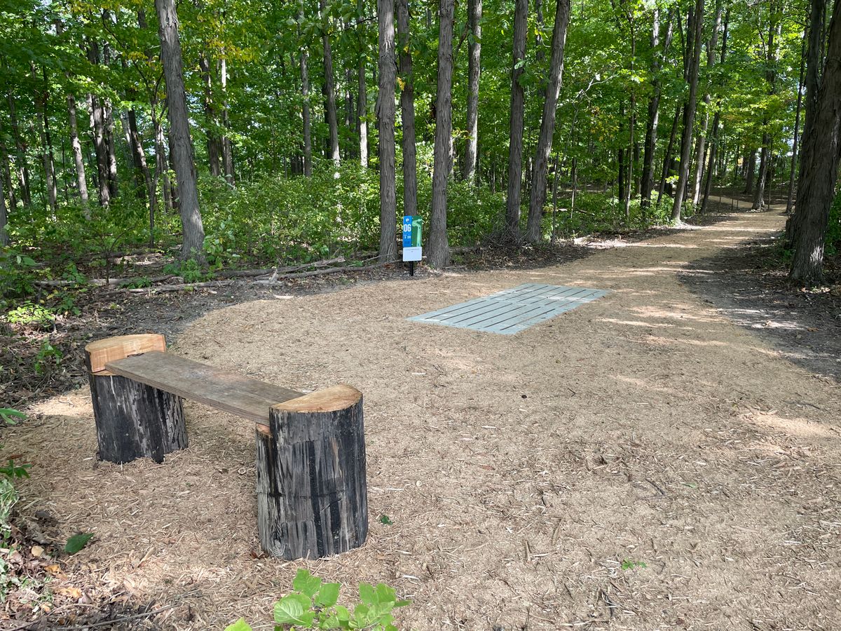 Hole 6 tee-pad
