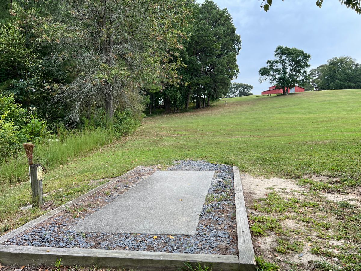 2nd tee pad.