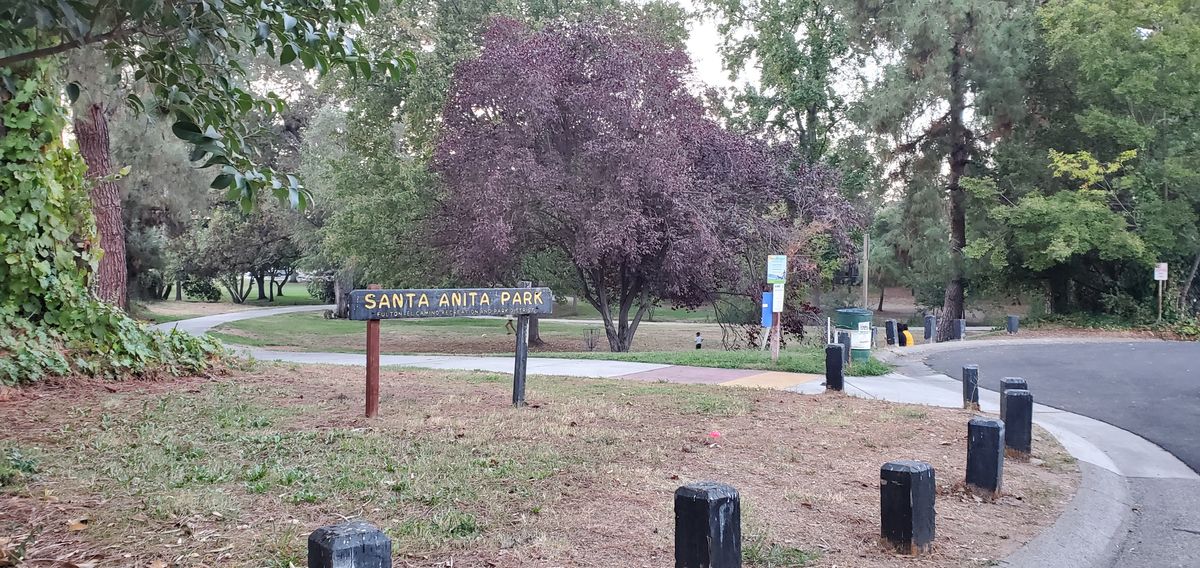Park entrance.