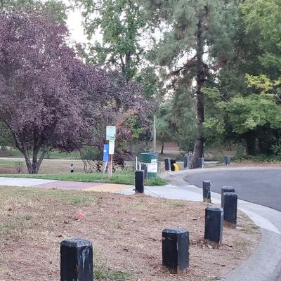 Park entrance.