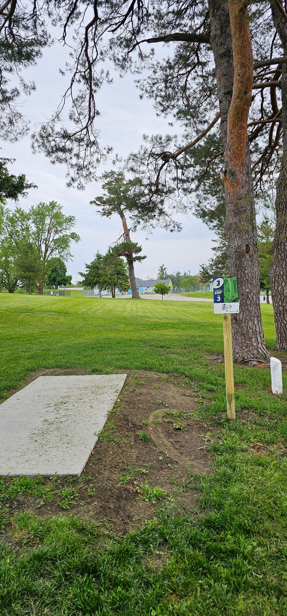 Hole 3 tee