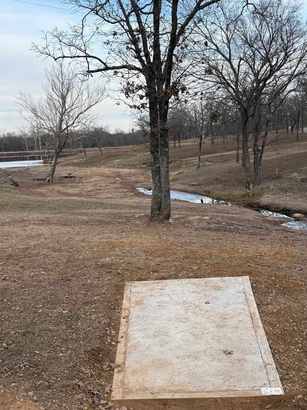 Hole 10 Tee and fairway