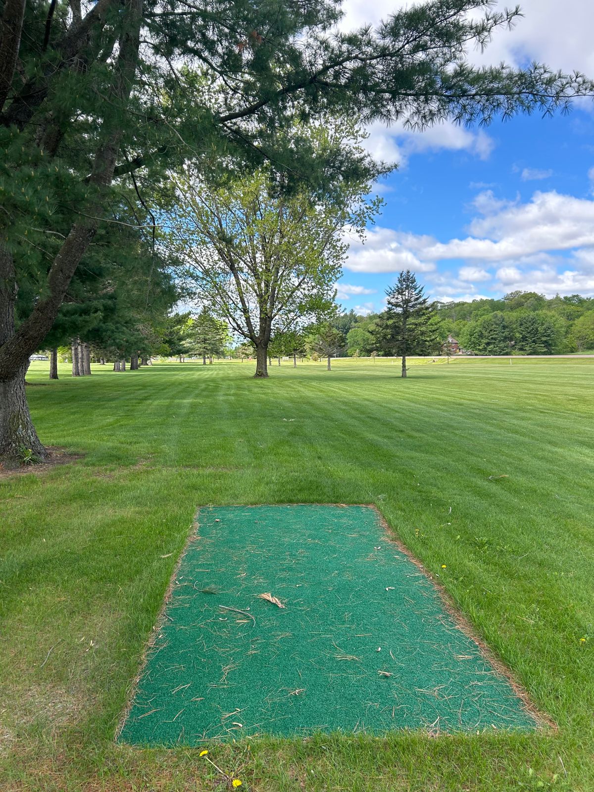 Only teepad on entire course