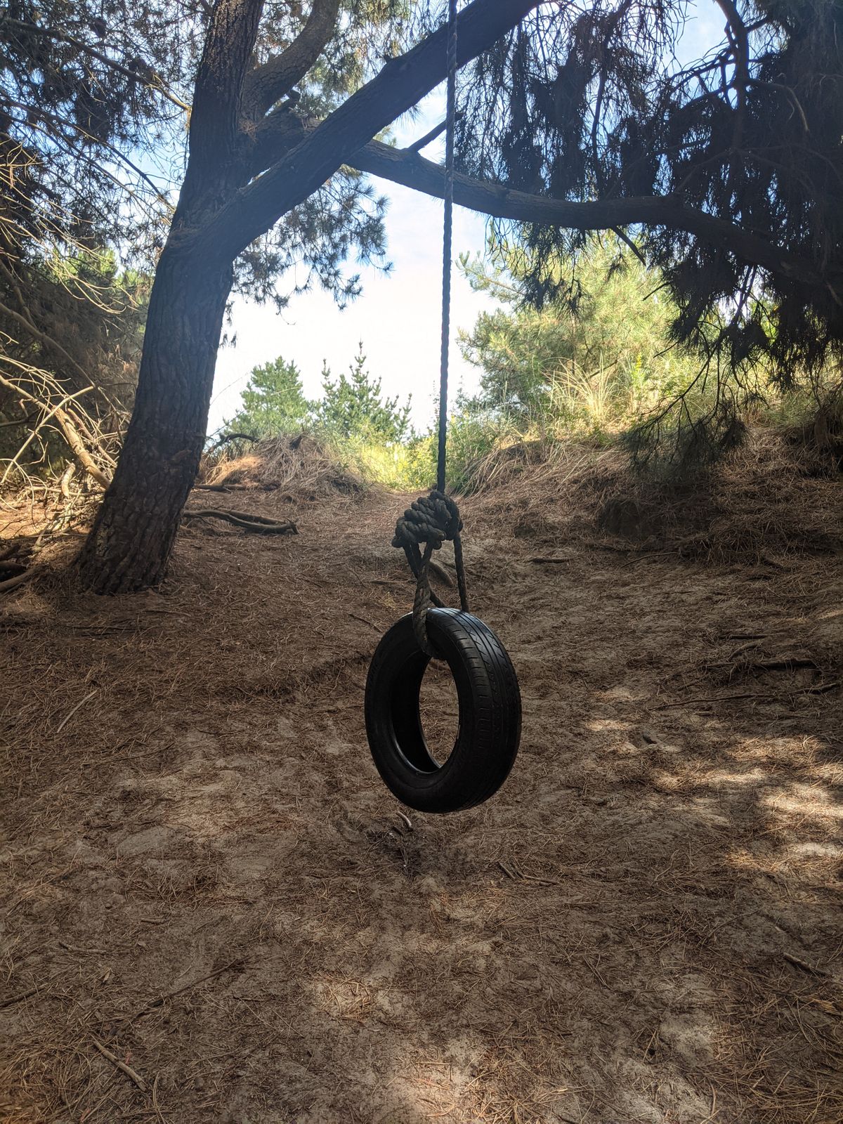 Hole 13 target!