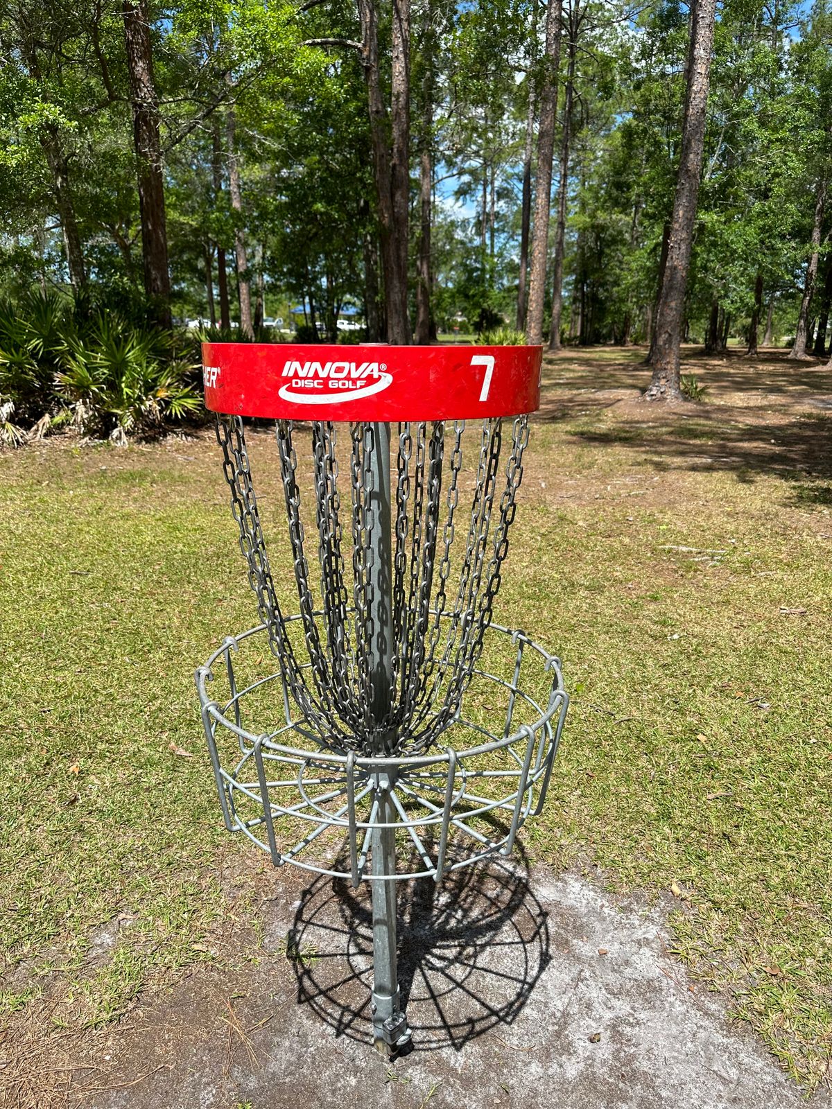 Hole 7 basket