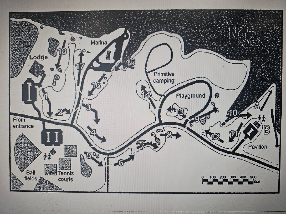 Map of course