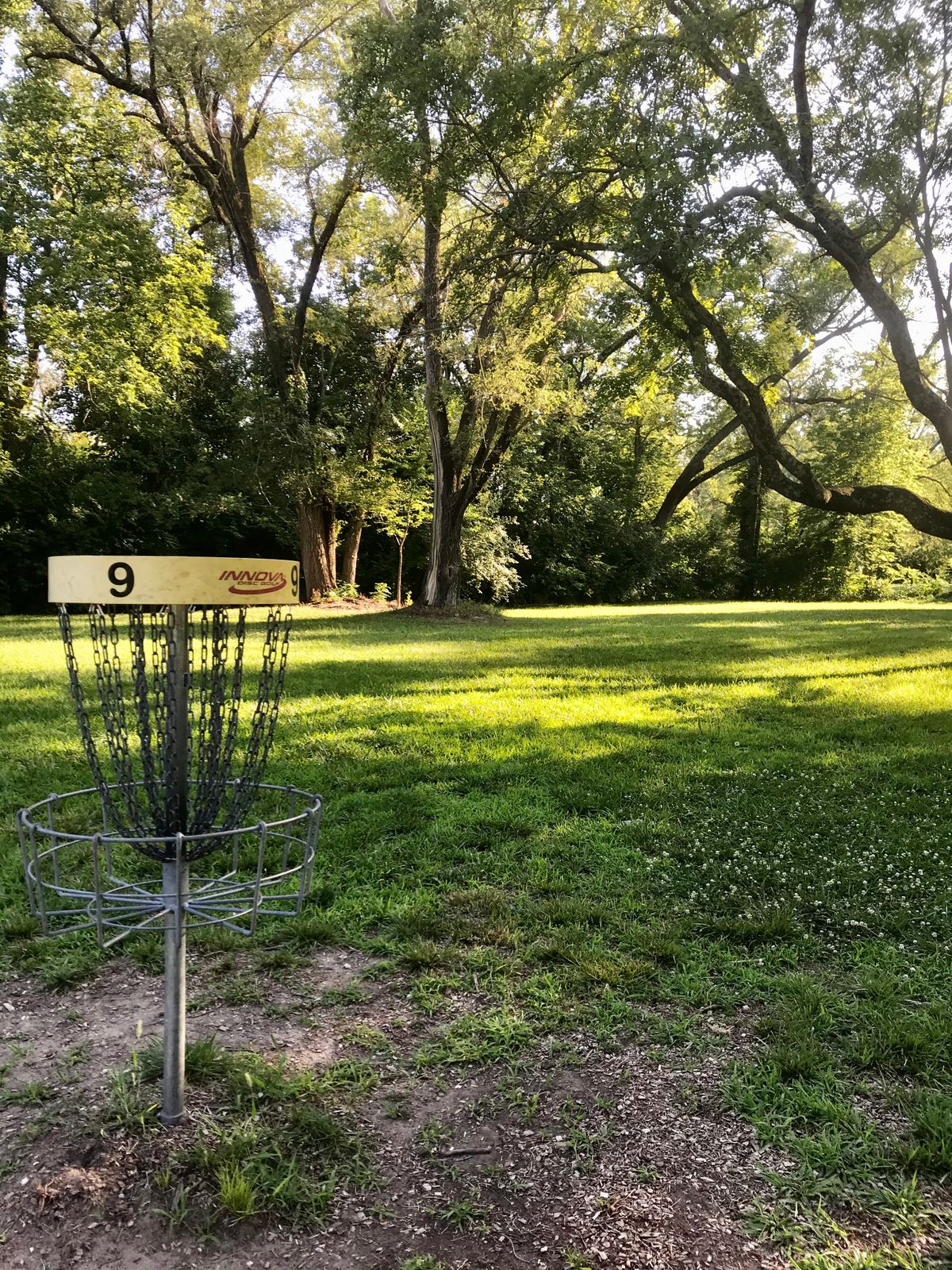 Hole 9 Basket to Tee