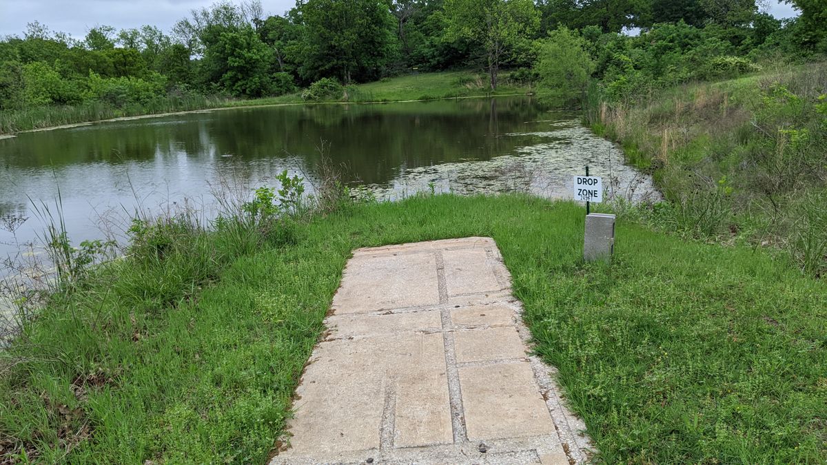 Tee #11 drop zone