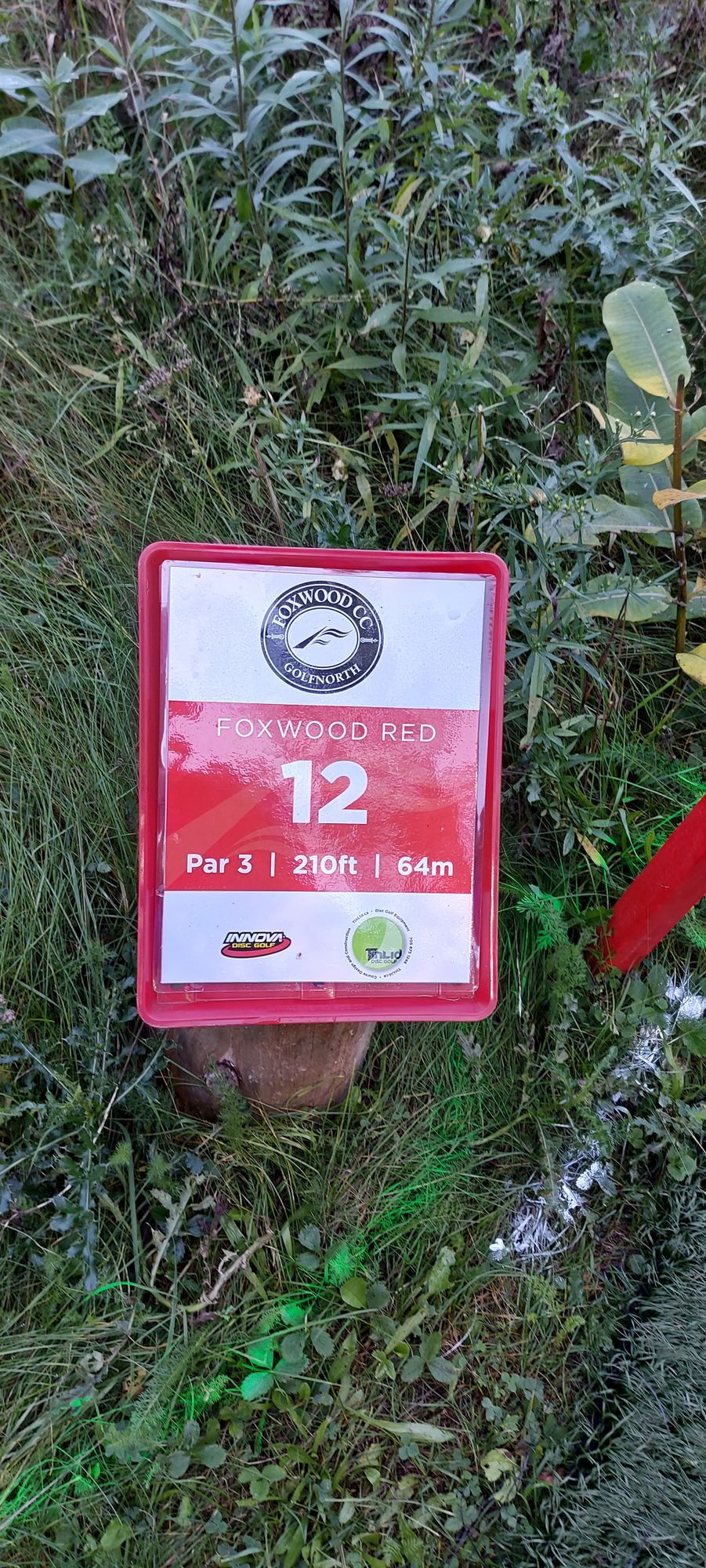 Hole sign #12 🇨🇦🌿🇨🇦🌿🇨🇦🌿