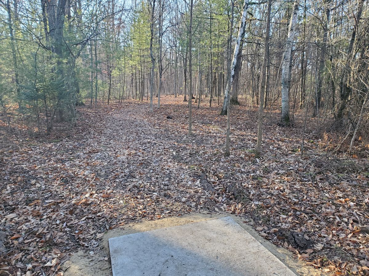 Hole 2 anhyzer 200ft