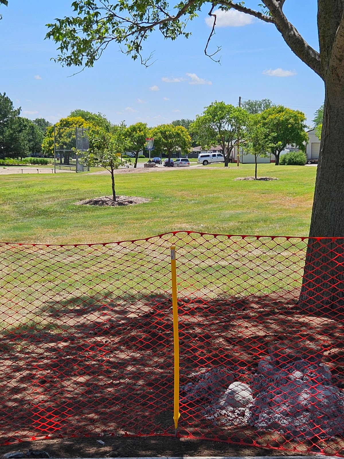 Hole 9 - tee