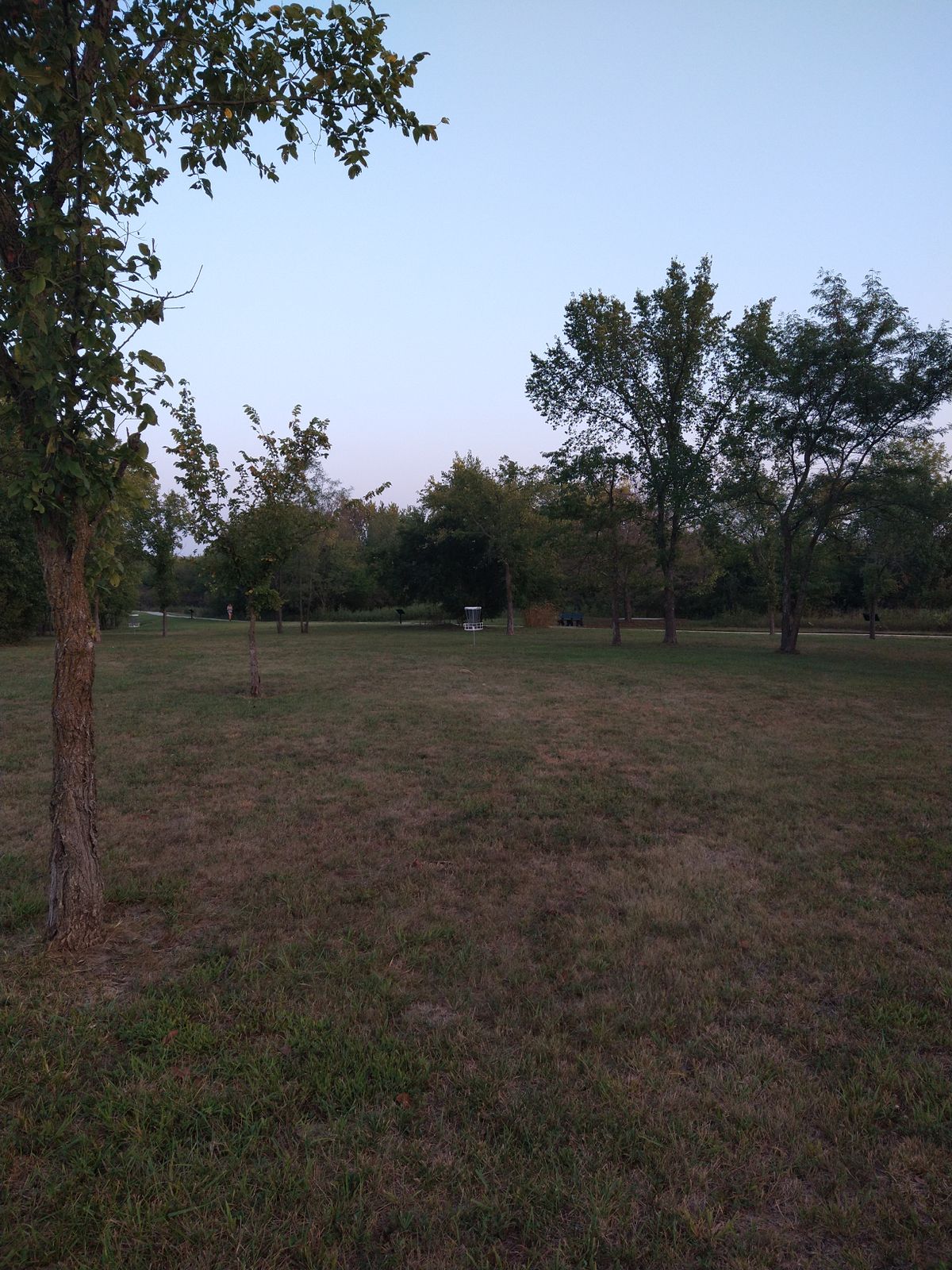 Basket position for 4th hole.