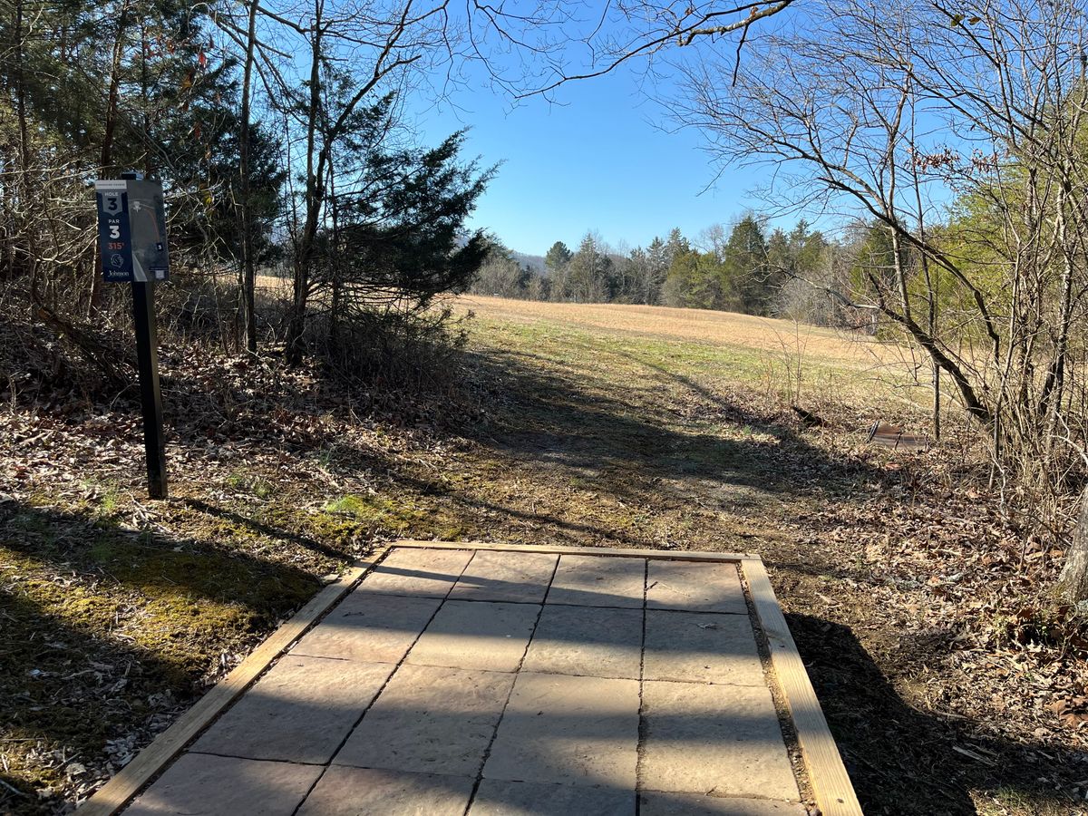 Hole 3 creek side