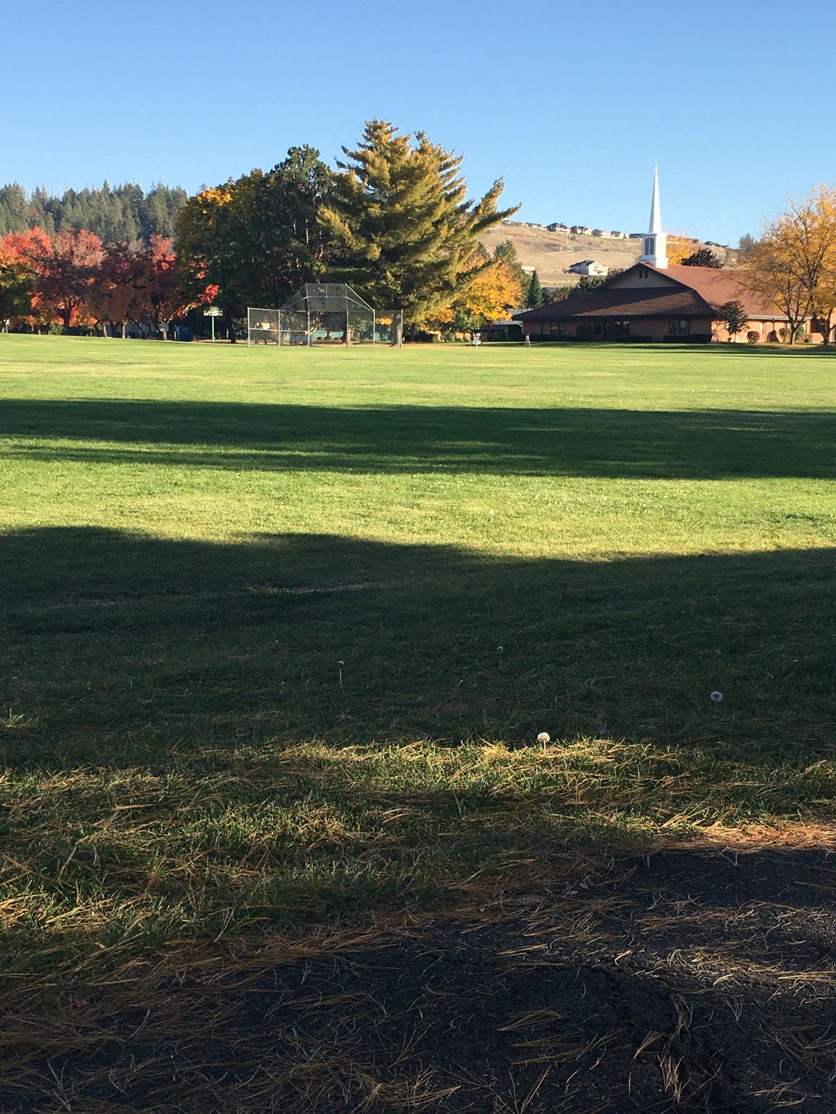 View from tee box on hole 9