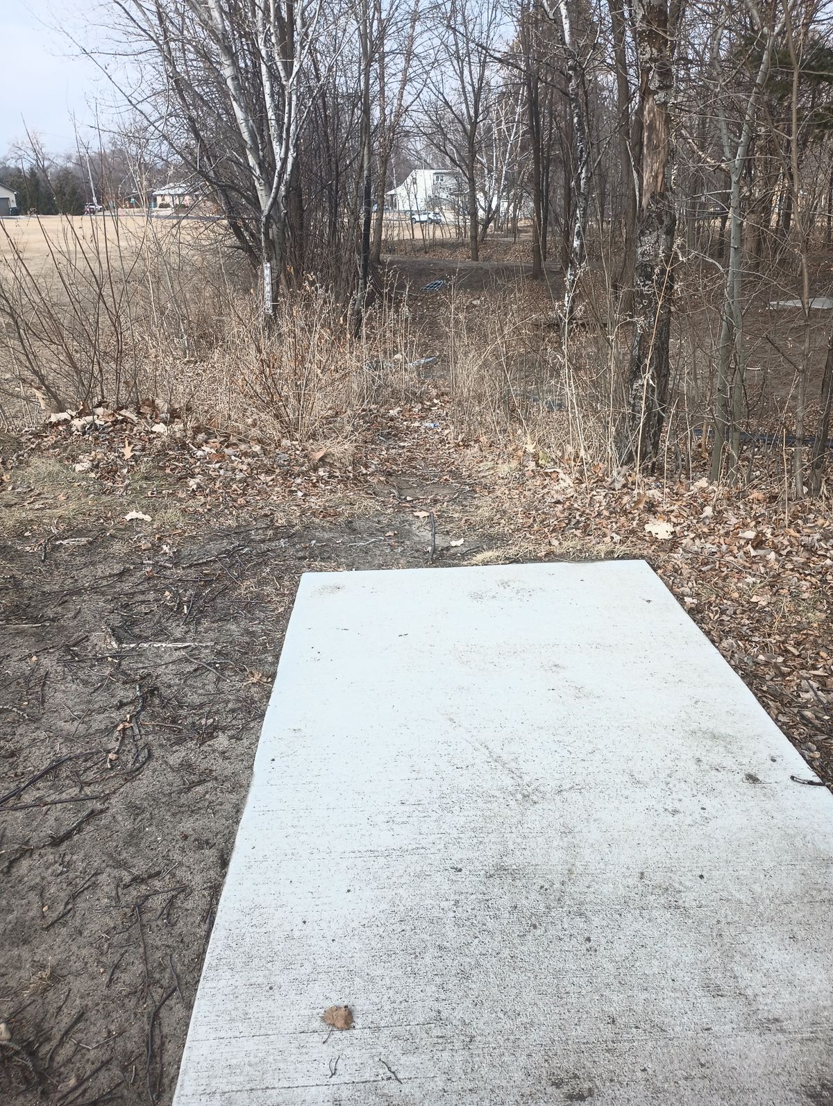 The tee pads for three
