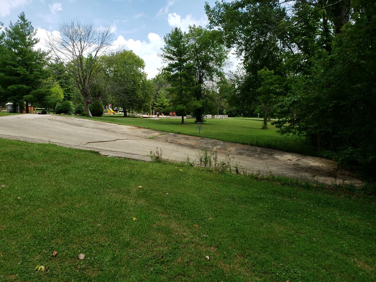 #3 Approach to #3 Basket near playground.