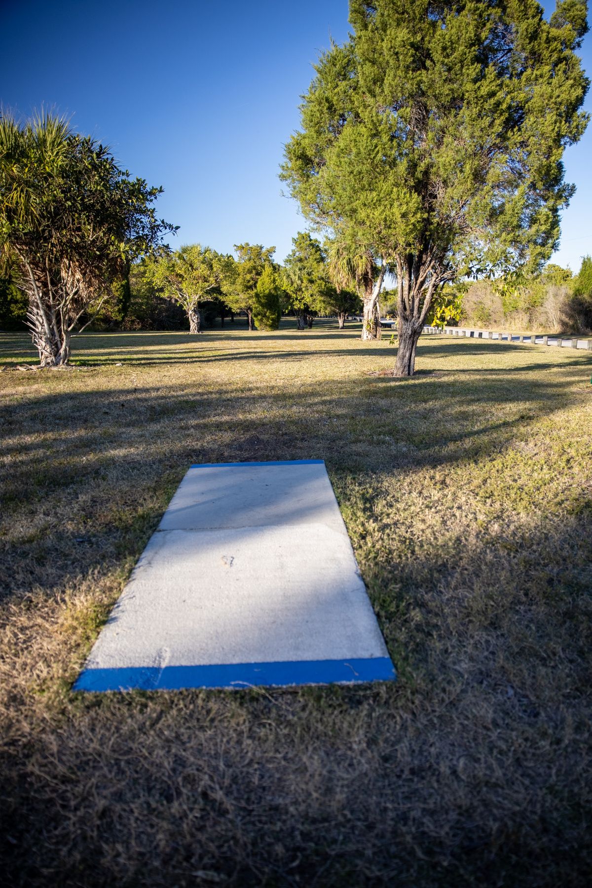 Hole 10 long pads.
