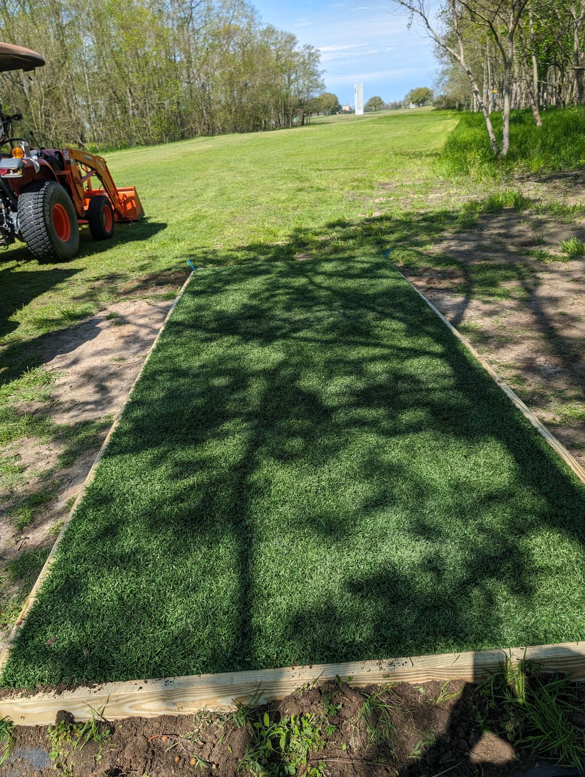 Permanent Turf pad 15 blue