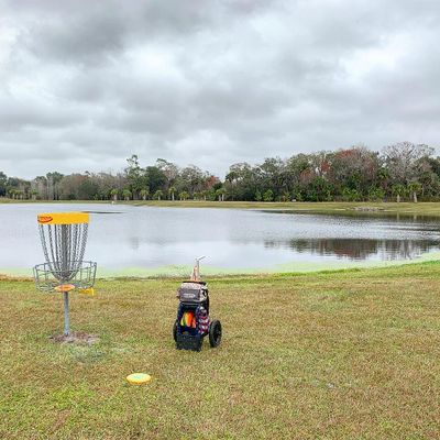 Awesome course open and technical, bring floating discs a retriever and respect no trespassing signs