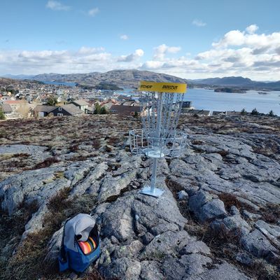 Flott utsikt til Rørvik 