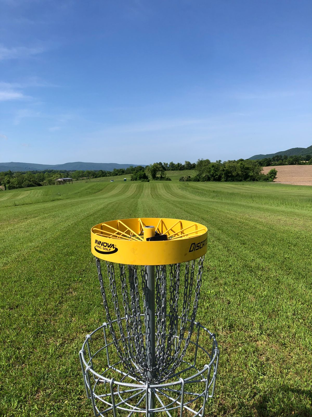 Hole 10 looking back