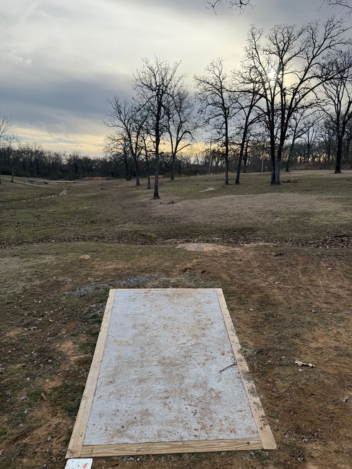 Hole 4 Tee and fairway