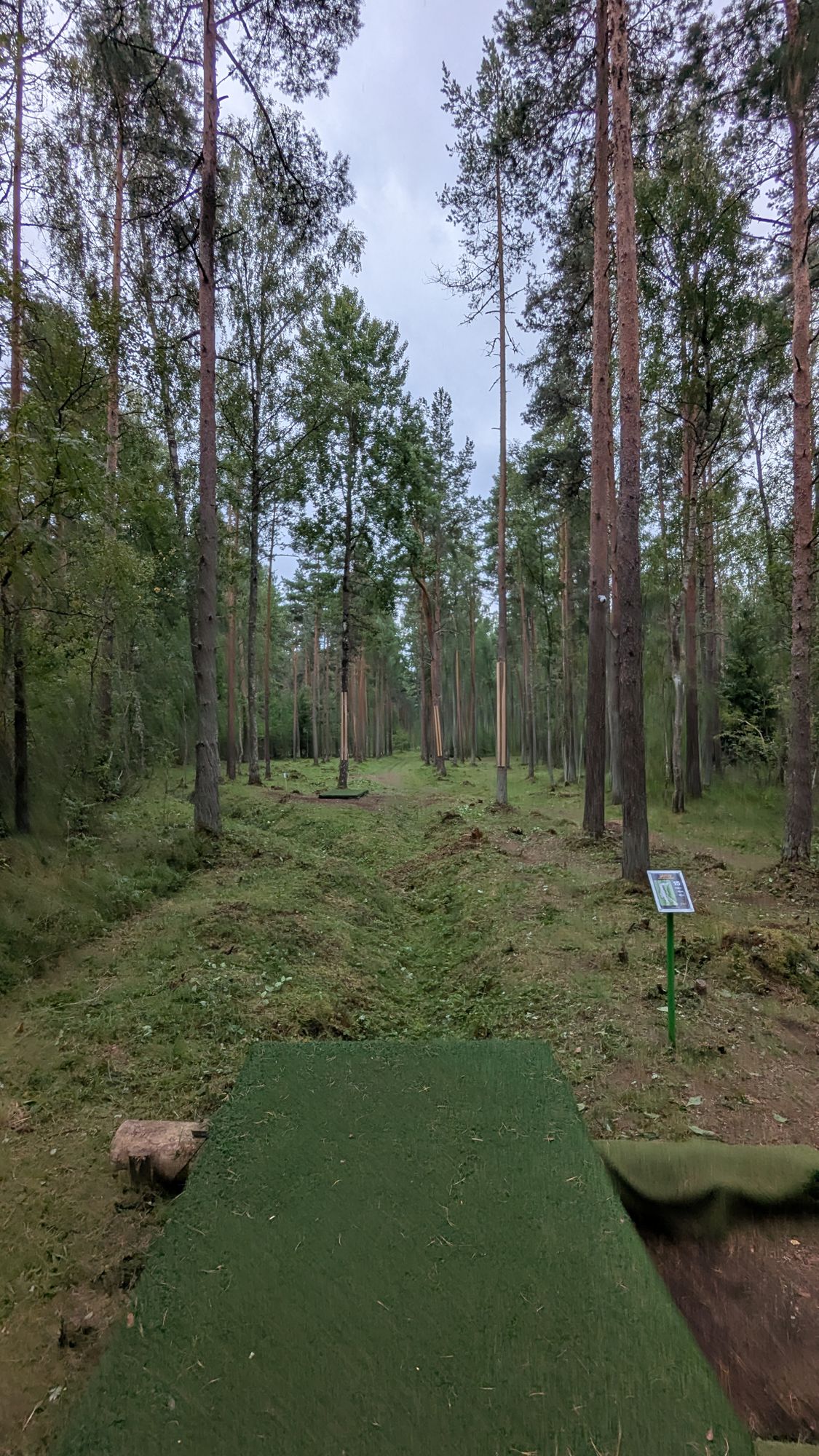 Hole 15 view from the Pro teepad.