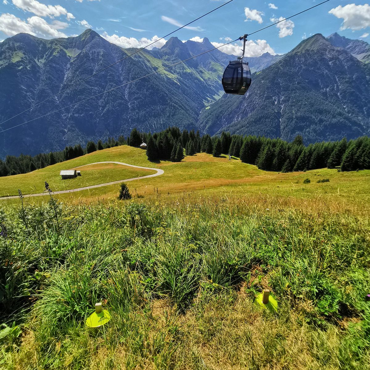 Abwurf für Bahn 1 man kann kaum schöner Starten