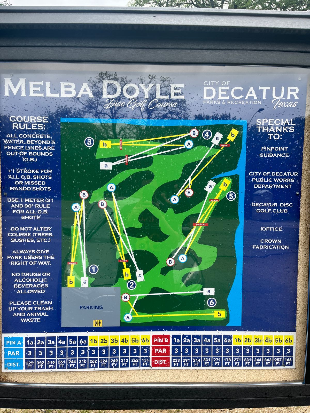 Melba Doyle Course