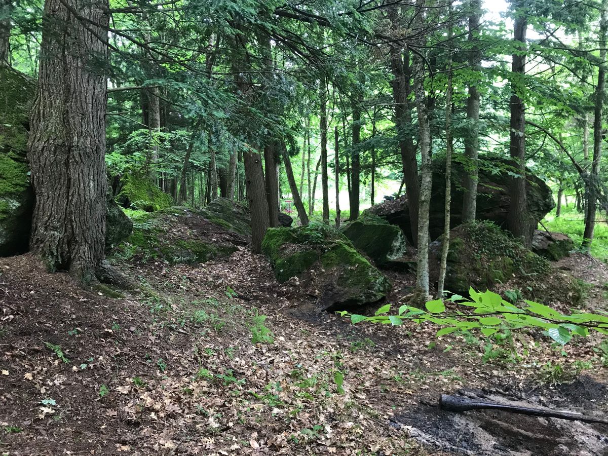Hole 7 right approach.