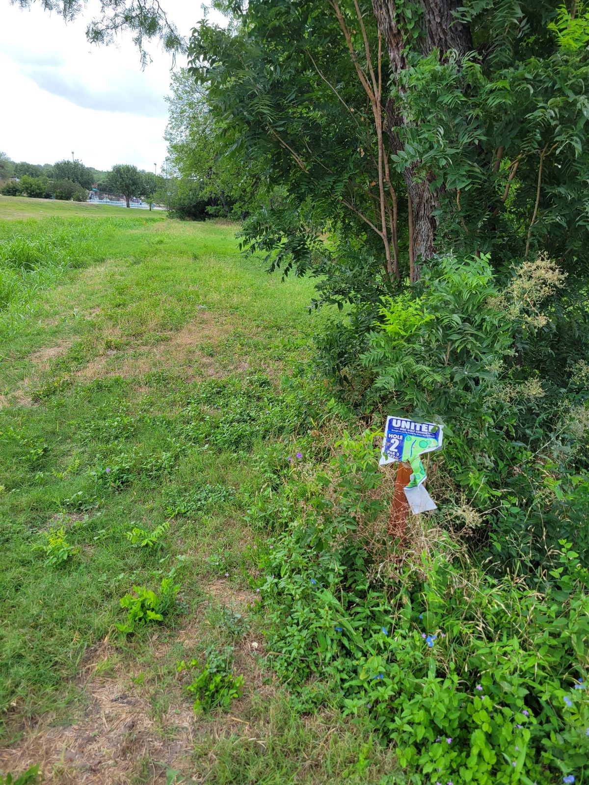 Added signs. Some are missing or graffitied. Tee #2.