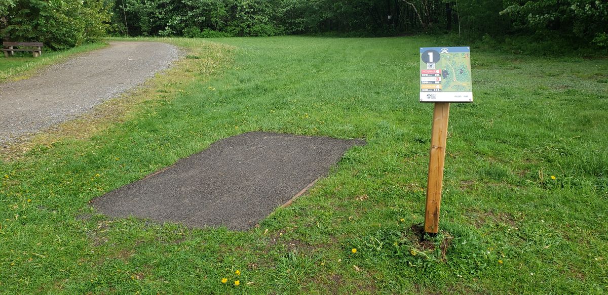 #1 Long - par 4 (Jaune/Gold)
