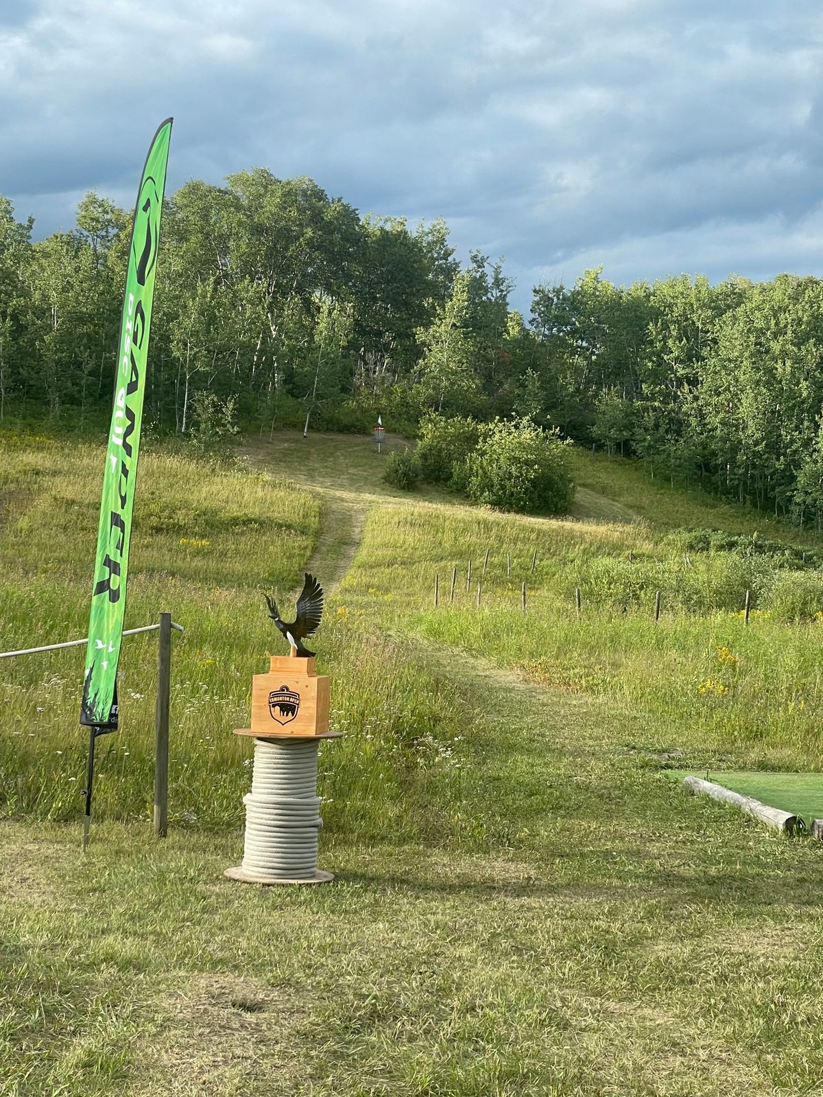Hole 1 during the 2022 Edmonton Open