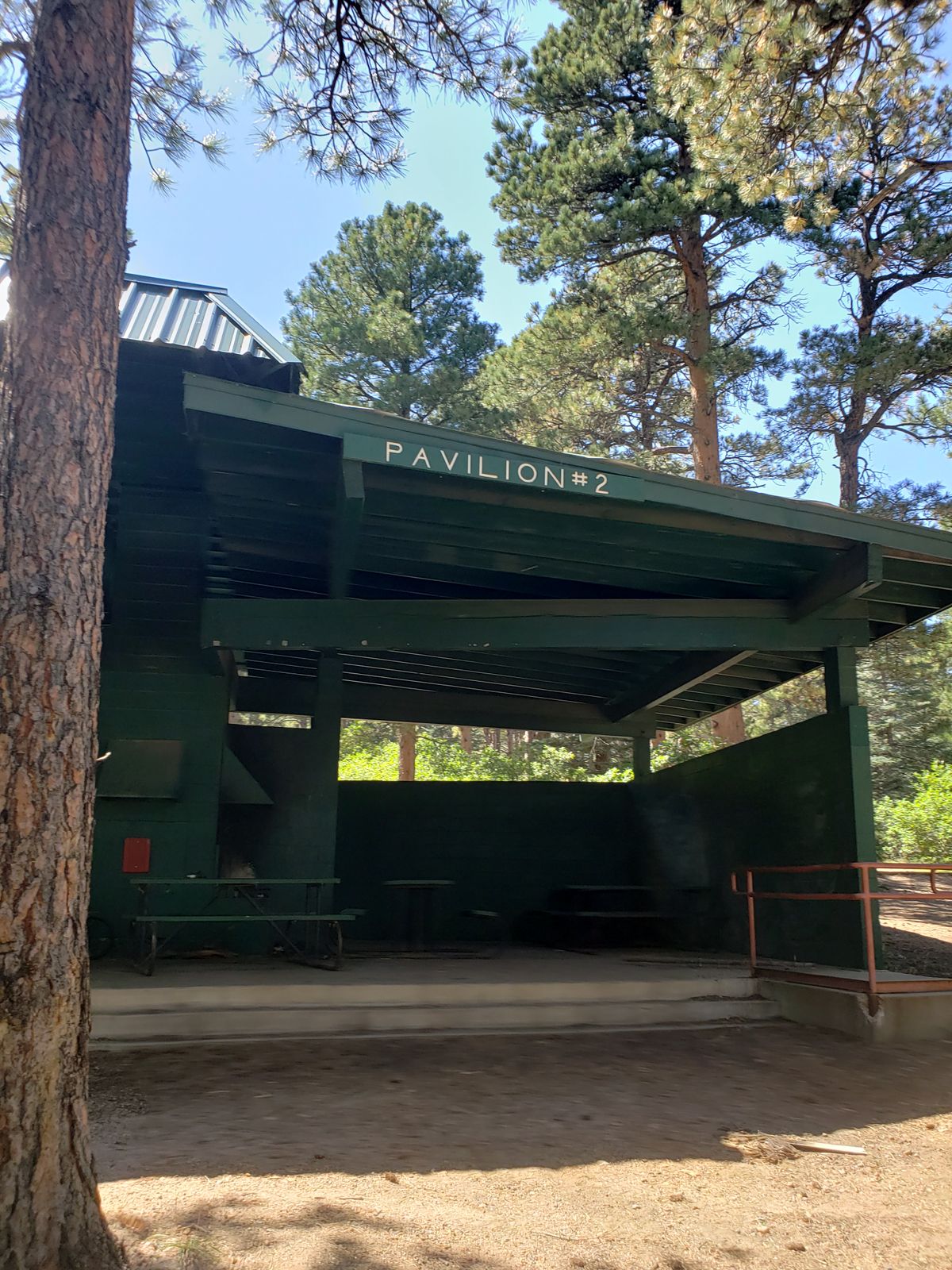 This is the Pavillion where you will want to park
