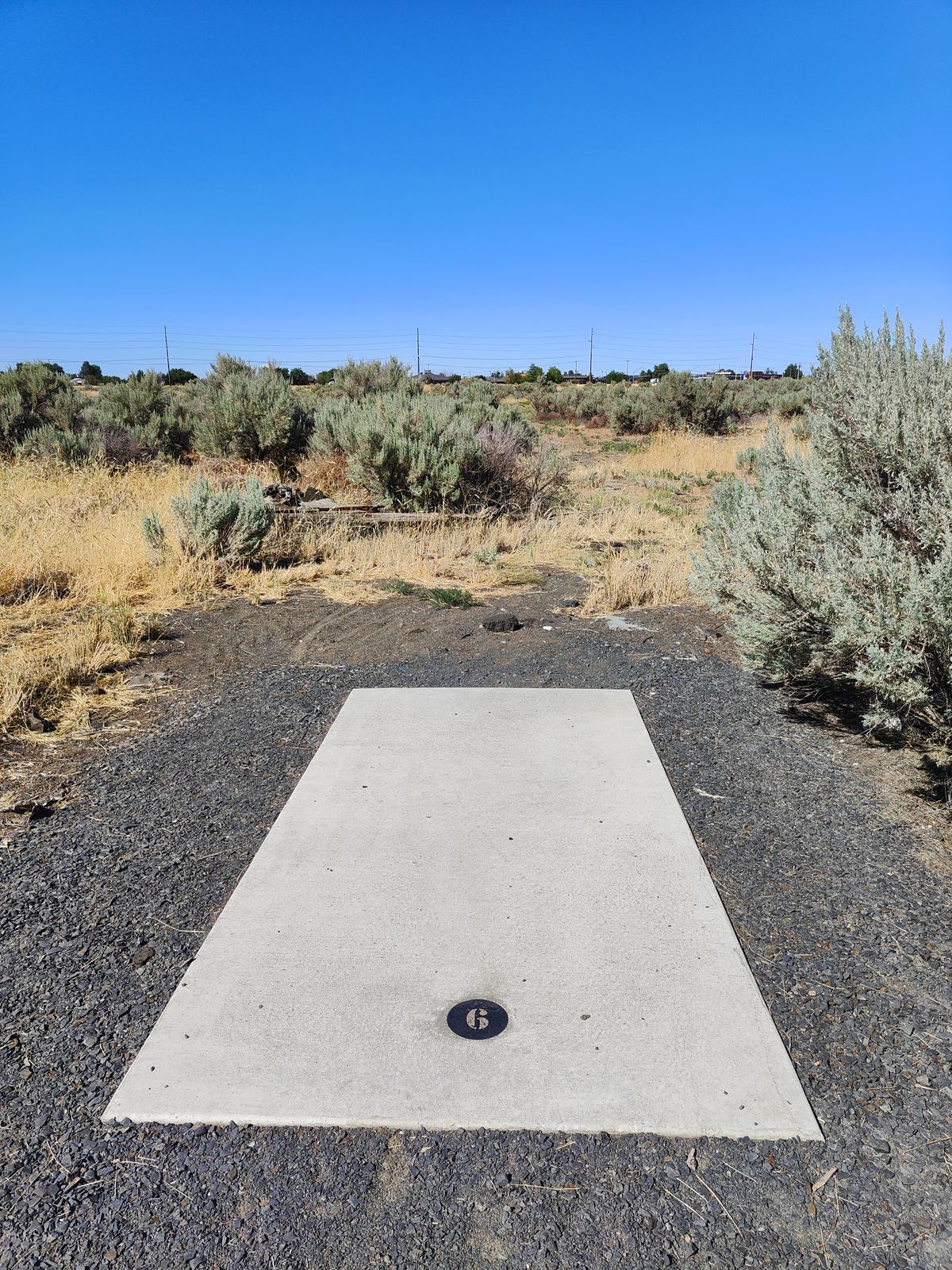 Hole 6 teepad