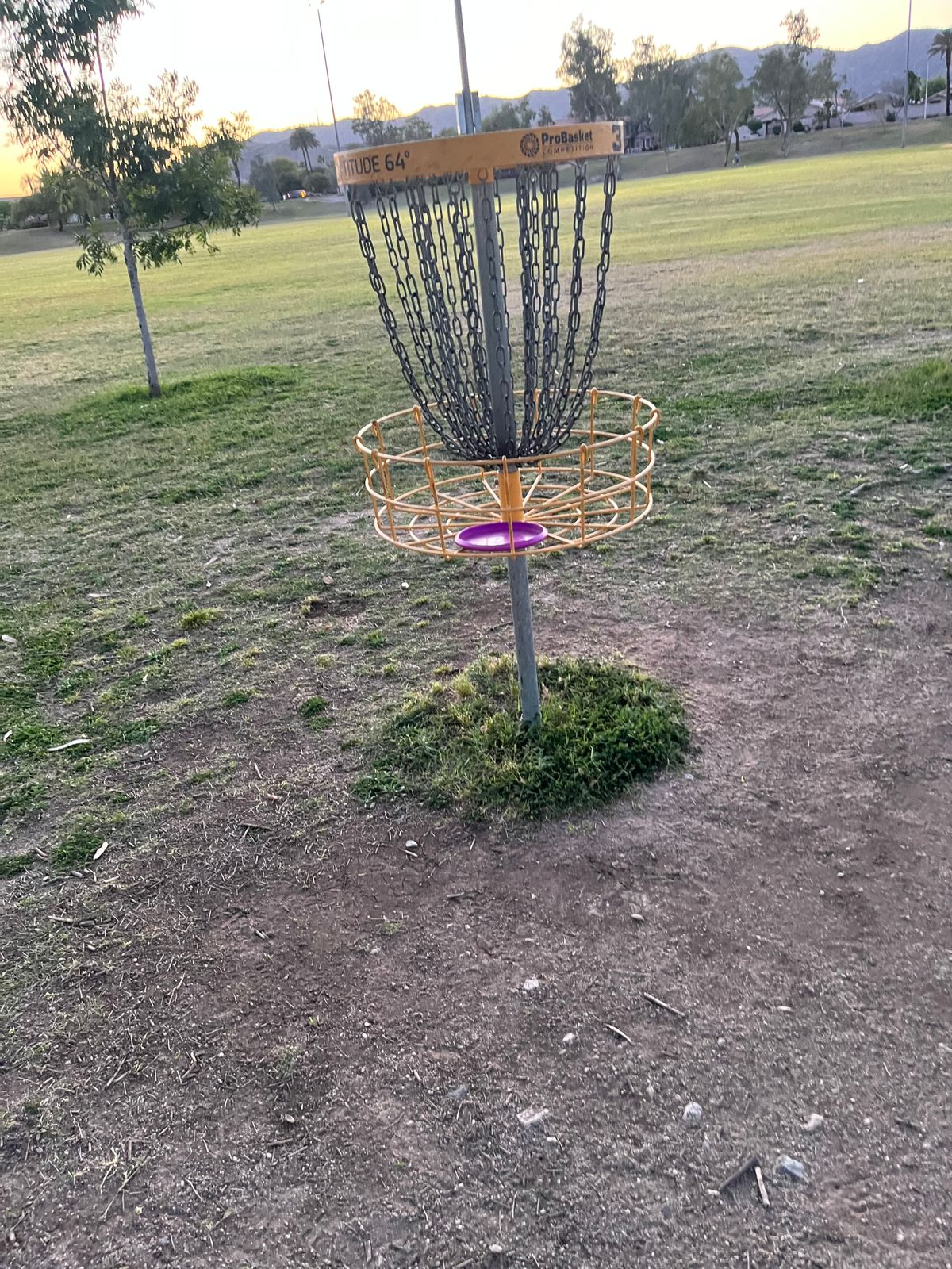 I believe this was the shorter distance of the two options for hole 3.
