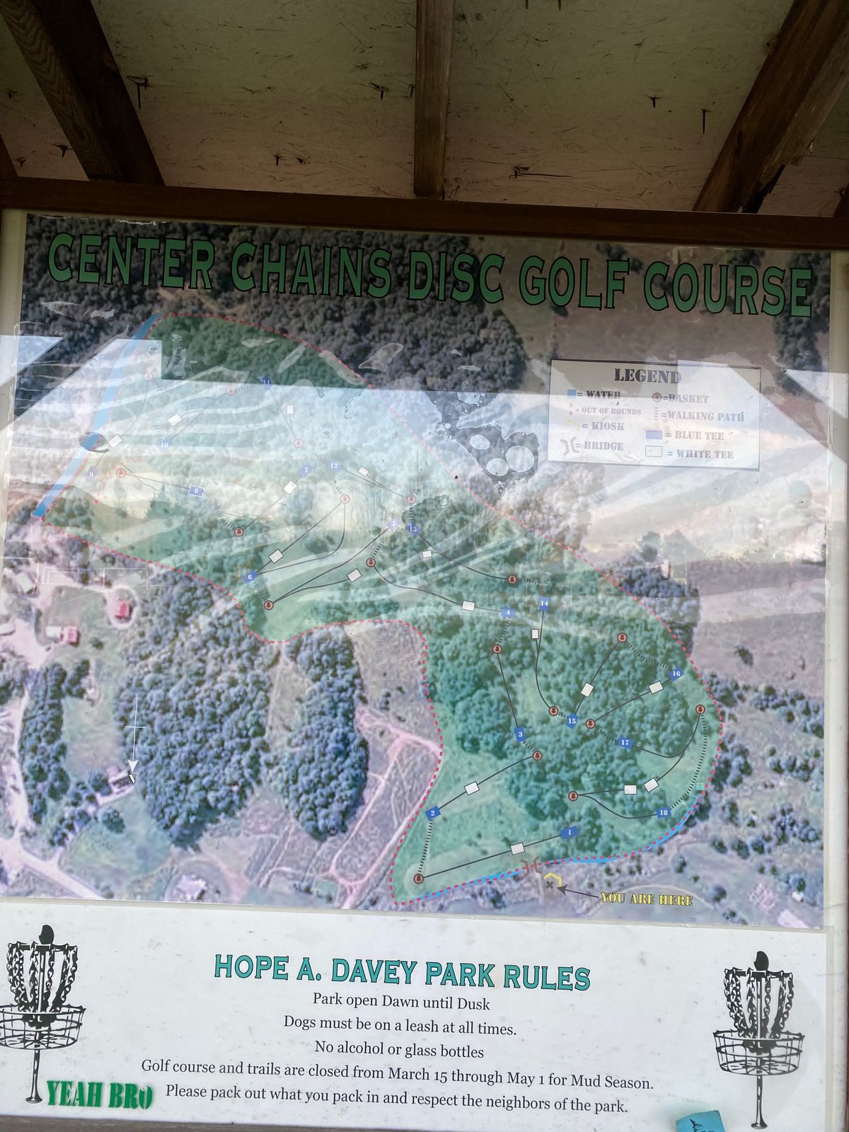 This is a special disc golf course no matter what level player you are. Stunning and magnificent!