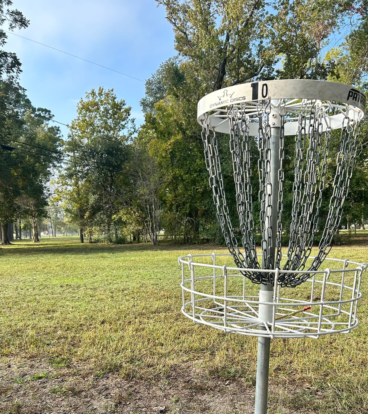 Hole 10 basket to Fairway