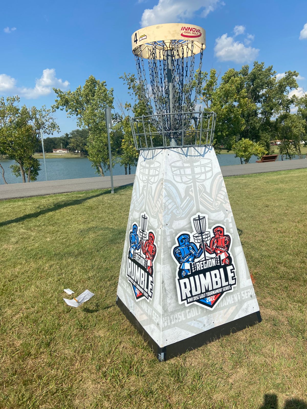Basket on 4 for Region Rumble event