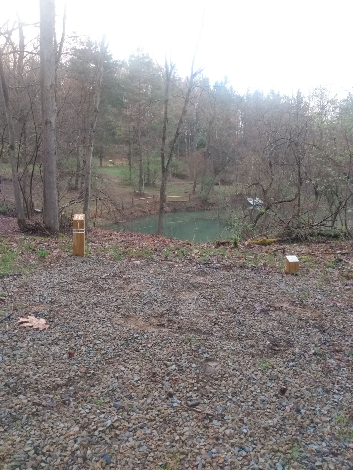 Hole 15 white tee