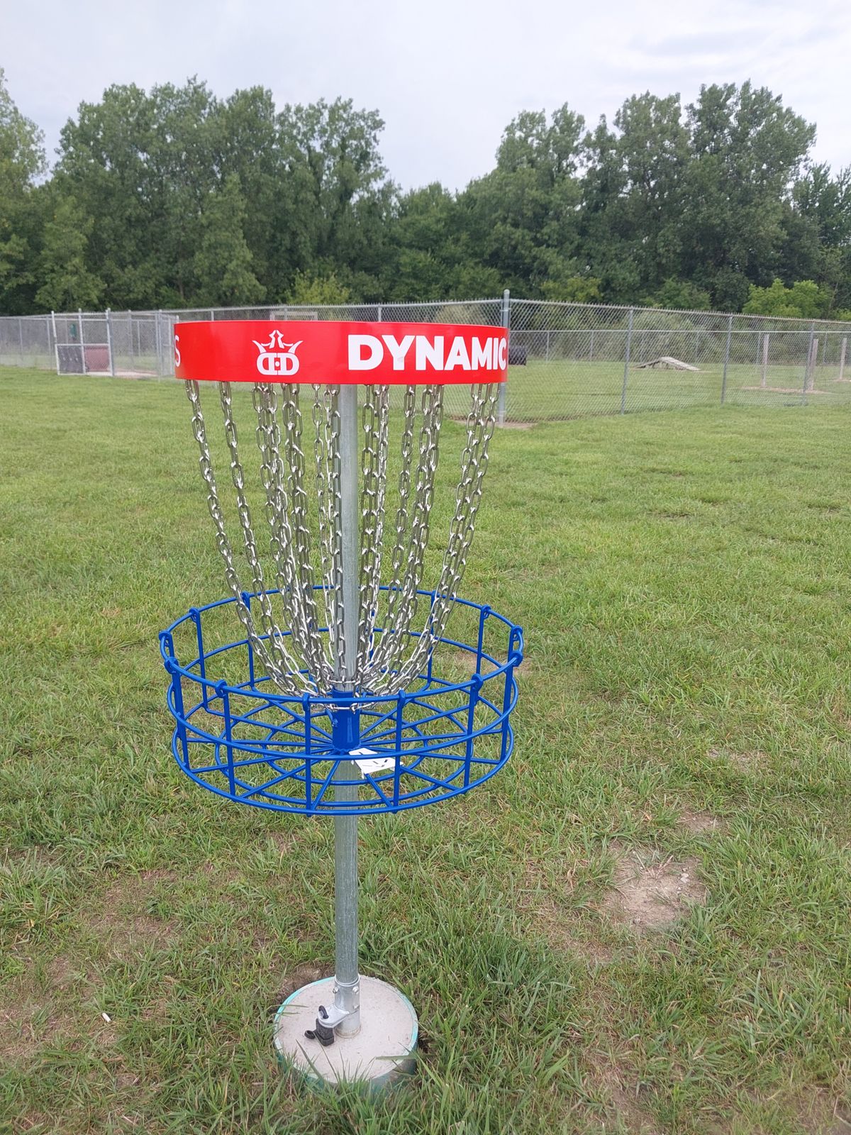 Hole 4's basket