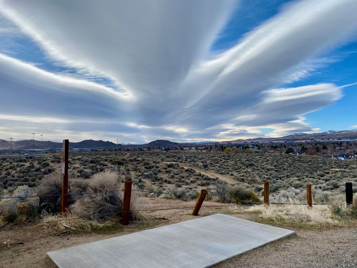 Sky over Tee pad 5